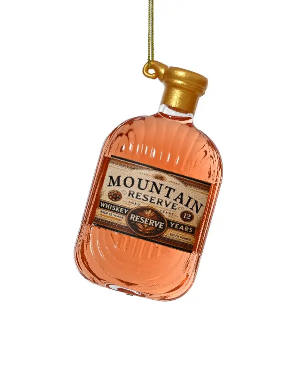 Bottle glass w liquid
inside MONTAIN