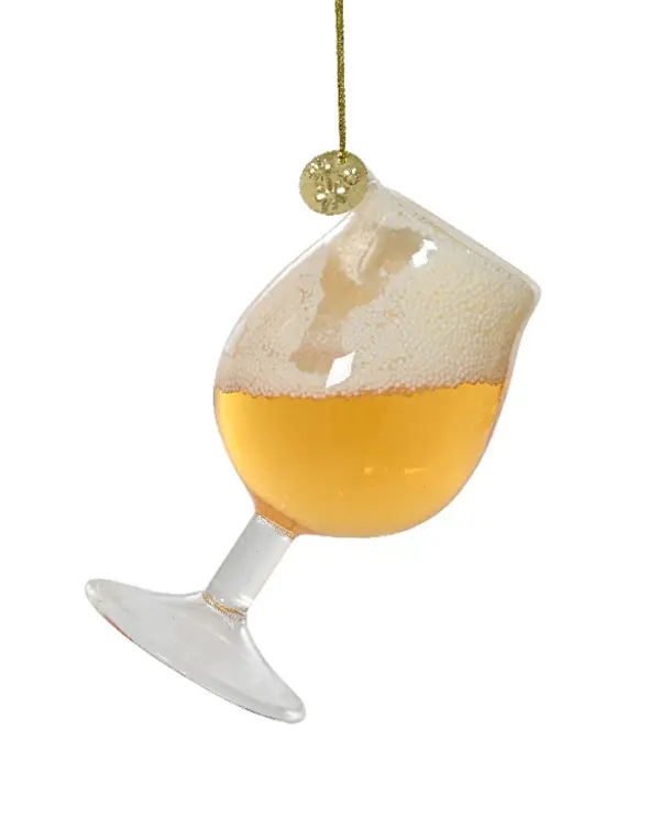 Bottle glass w beer
baubles GIN