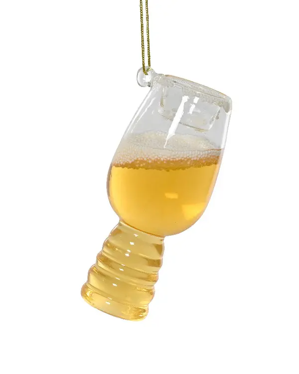 Bottle glass w beer
baubles WINE