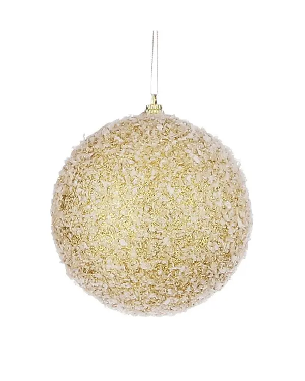 Ornament ball gold  - d10cm
