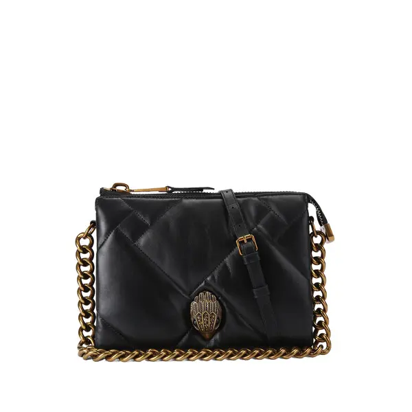 Kensington Puff Leather Mini Crossbody Bag