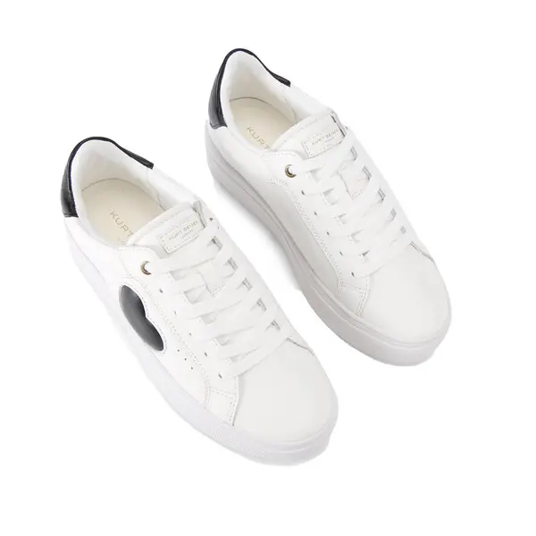 Laney Leather Heart Sneaker Image