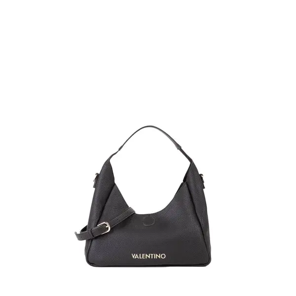 Leather Handbag with Magnetic Closure