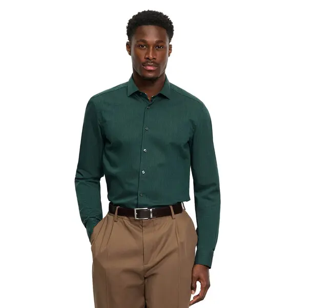 Body Fit Kent Long Sleeves Shirt