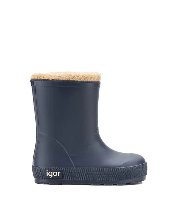 Fleece-Lined Rain Boot