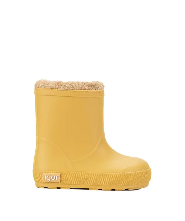 Fleece-Lined Rain Boot