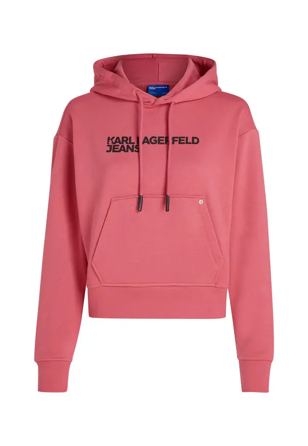 Logo Cropped Hoodie