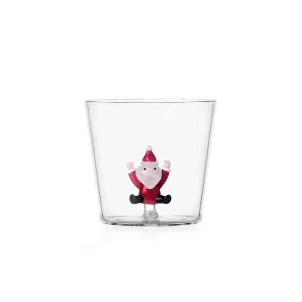 Jumping Santa Tumbler Image