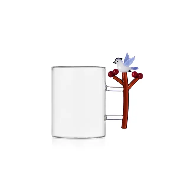 Mug Berries & Light Blue