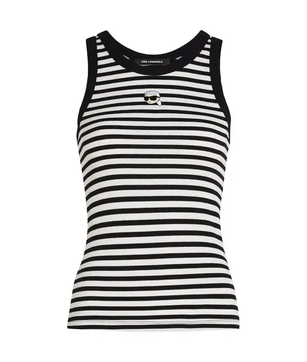 Striped Ribbed Tank Top