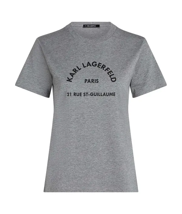 Short Sleeve T-shirt with Arch Logo Print