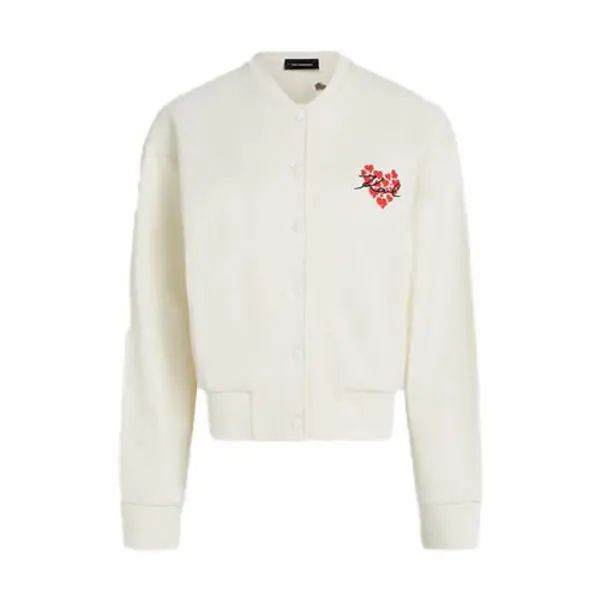 Floral Heart Prints Cardigan