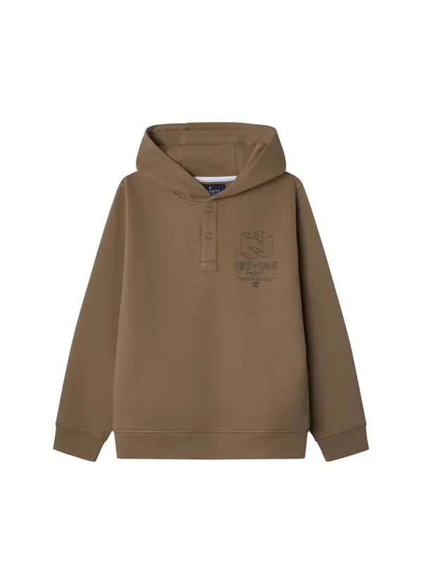 Branded H Graphic Hooded Sweatshirt Image