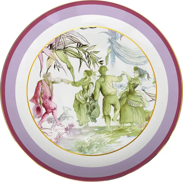 CAKE PLATE DIAM 31 - FIRENZE