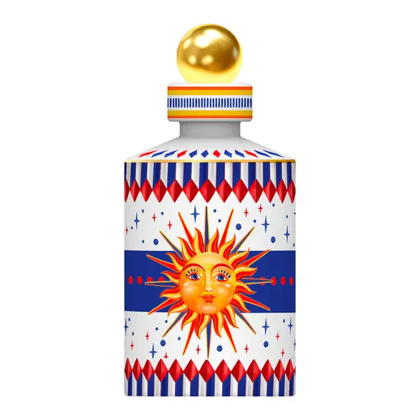 BOTTLE WITH SPHERE MAGNUM SUN - D14XH30 CM, 3 LT.