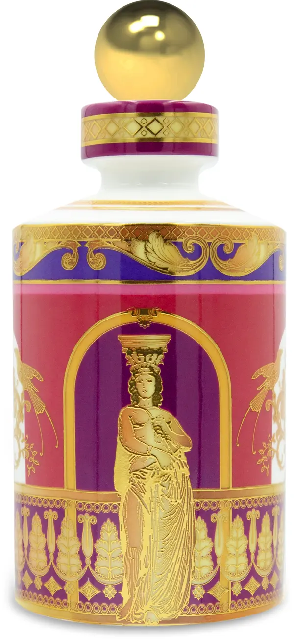 BOTTLE WITH SPHERE MIDI MINERVA FUCHSIA - D7XH15.5 CM, 350 ML