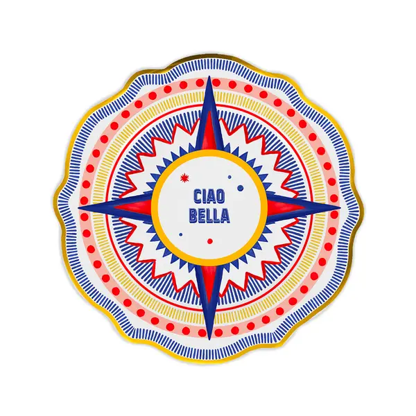 DINNER PLATE CIAO BELLA - DIAM. 27 CM