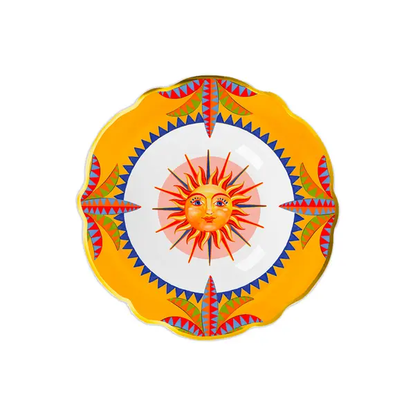 SOUP PLATE SUN - DIAM. 23 CM