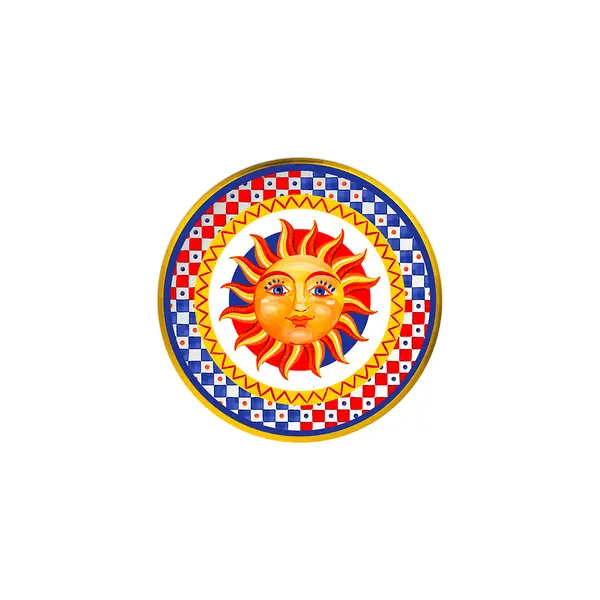 BREAD PLATE SUN - DIAM. 16 CM