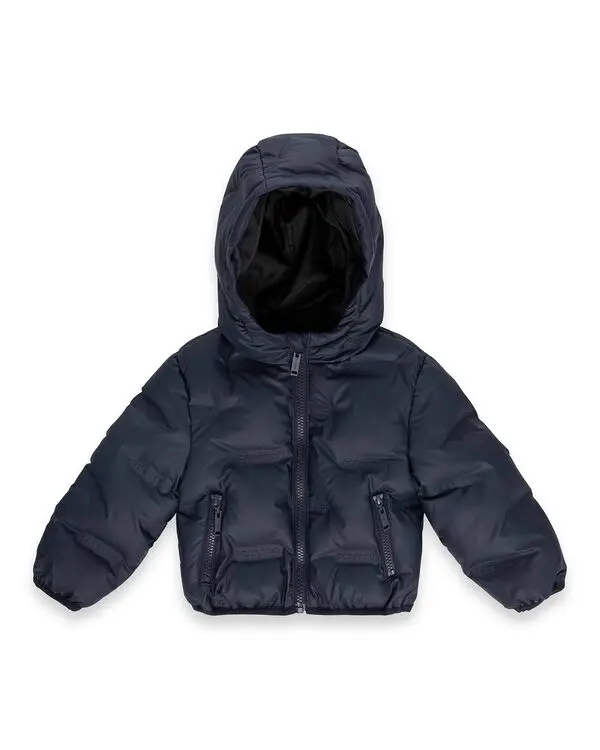 Puffy Padded Jacket with 2 Zippers