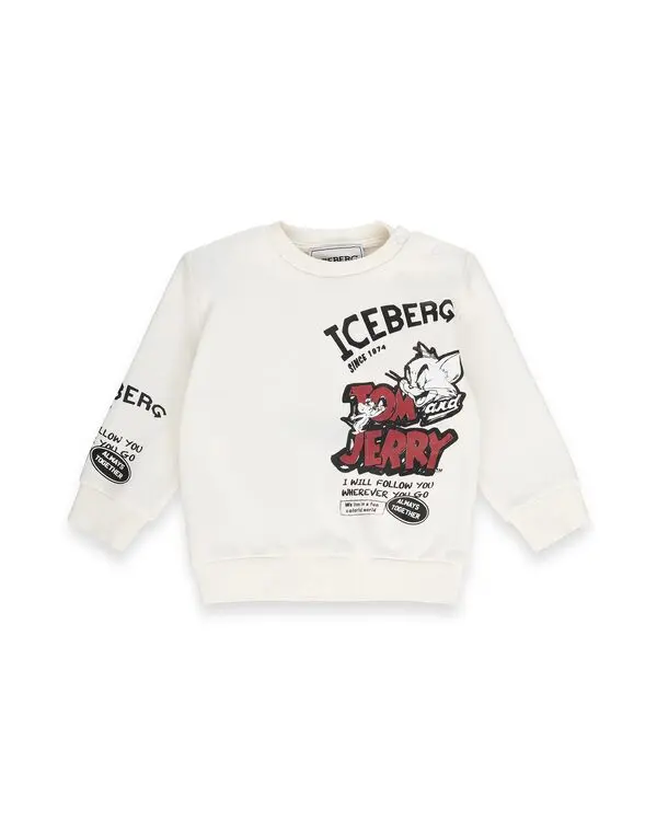 Crewneck Sweatshirt with 'Always Together' Print