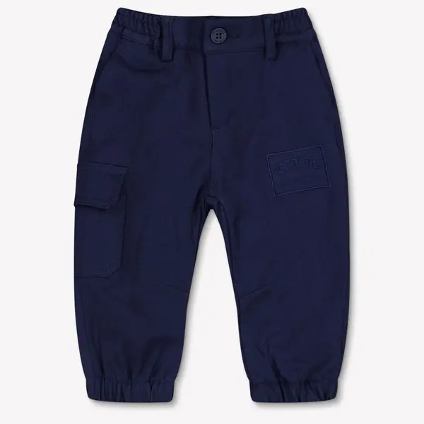 Cargo Trousers with Elasticated Cuffs