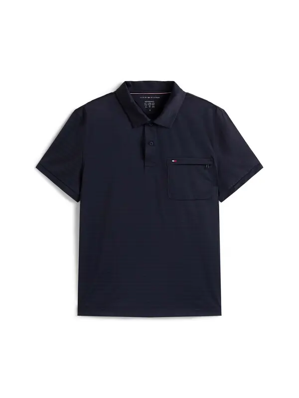 Performance Packable Jacquard Polo Shirt