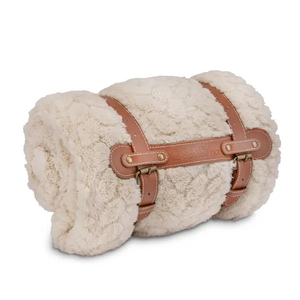 Blanket, Idyll - Fabric, 130x160cm Cream