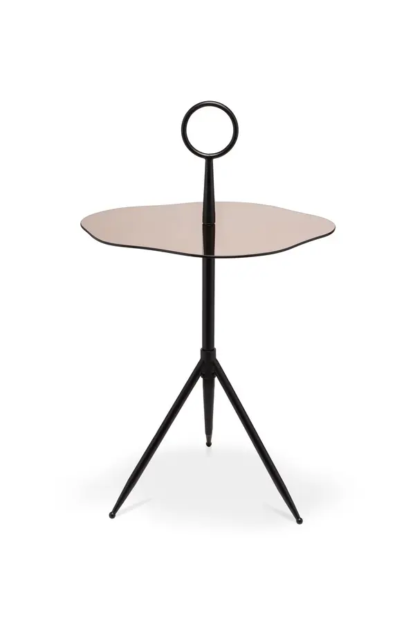 Small Coffee Table, Cloud - Metal, 44x42x72cm