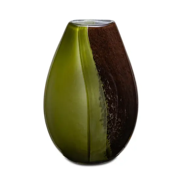 Vase, Sullatela - green Brown 17,5×11,5×26