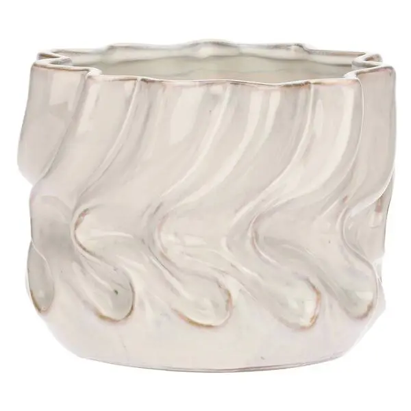 Cachepot L, Anomala - Stoneware, 23.3x23.3x18 cm