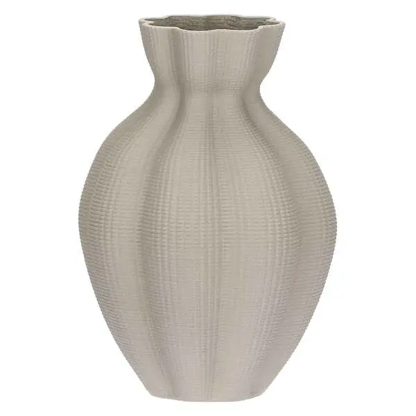 Oblique Vase S, Athena - Ceramic, 18x18x28 cm