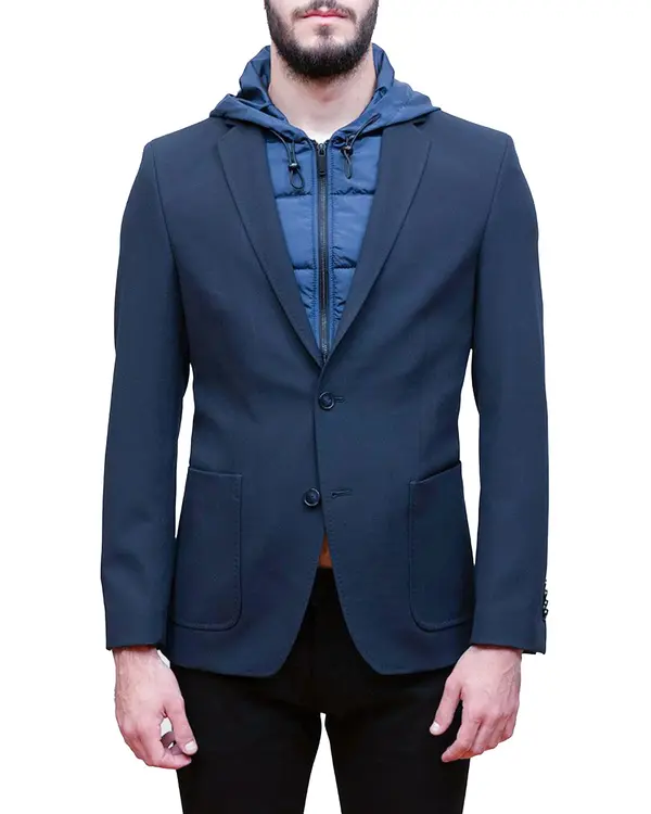 Detachable-layered Blazer
