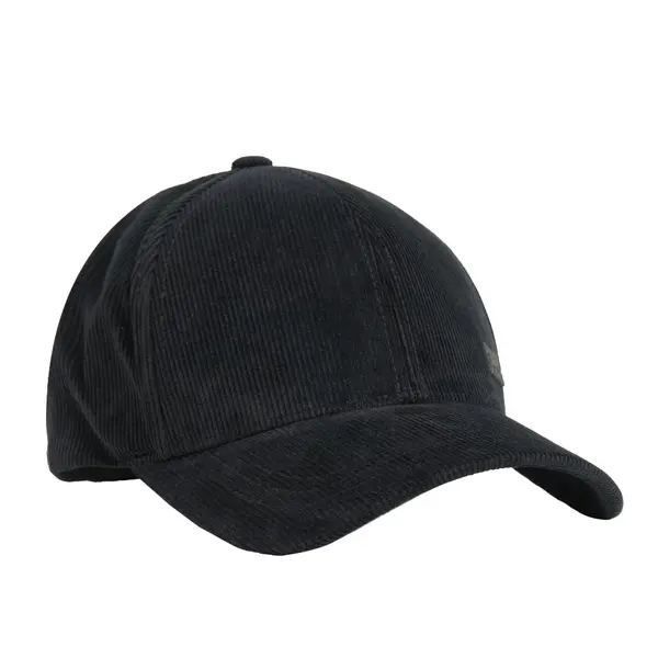 Corduroy Baseball Cap with Tonal Logo