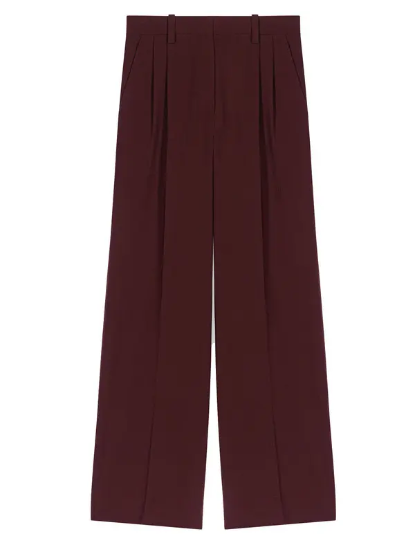 High Rise Wide Leg Trousers
