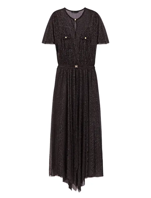 Metallic Maxi Dress