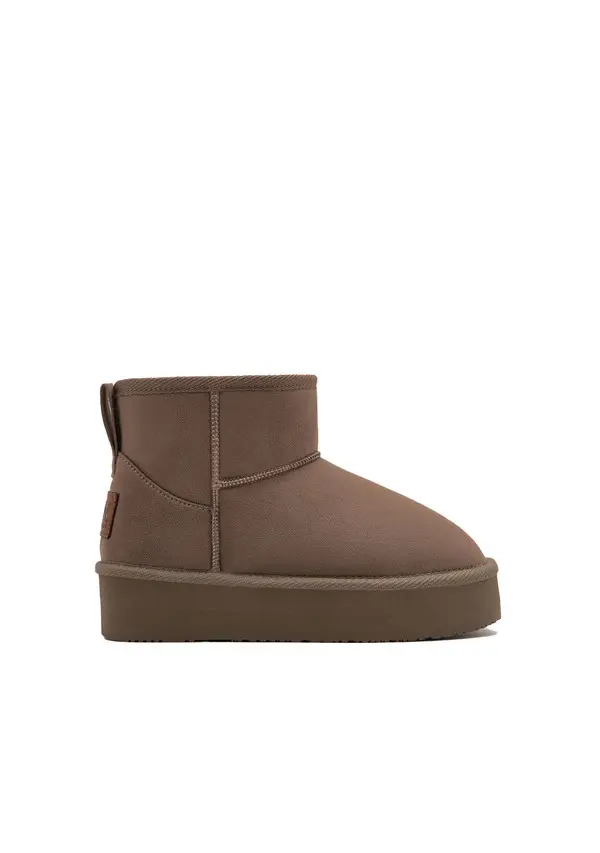 Straight Cut Suede Ankle Boots Image