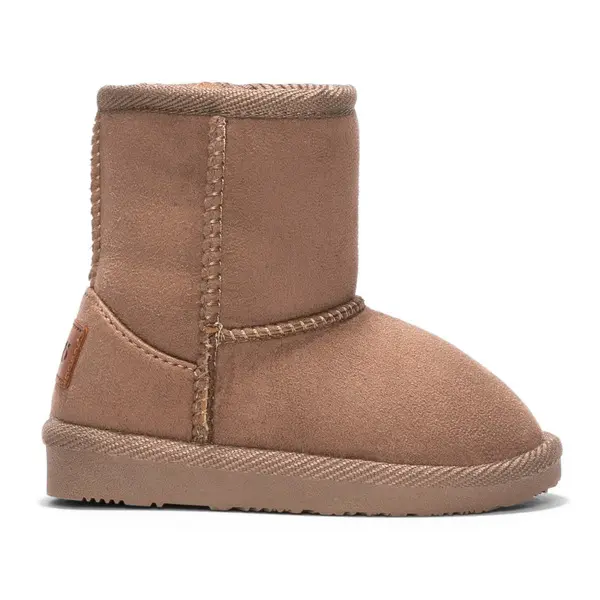 Simple Mid-Calf Pull-On Boots