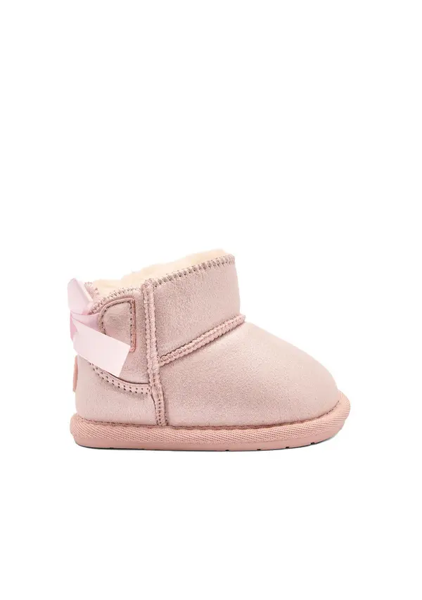 Ankle Boot with Warm Faux Shearling Lining