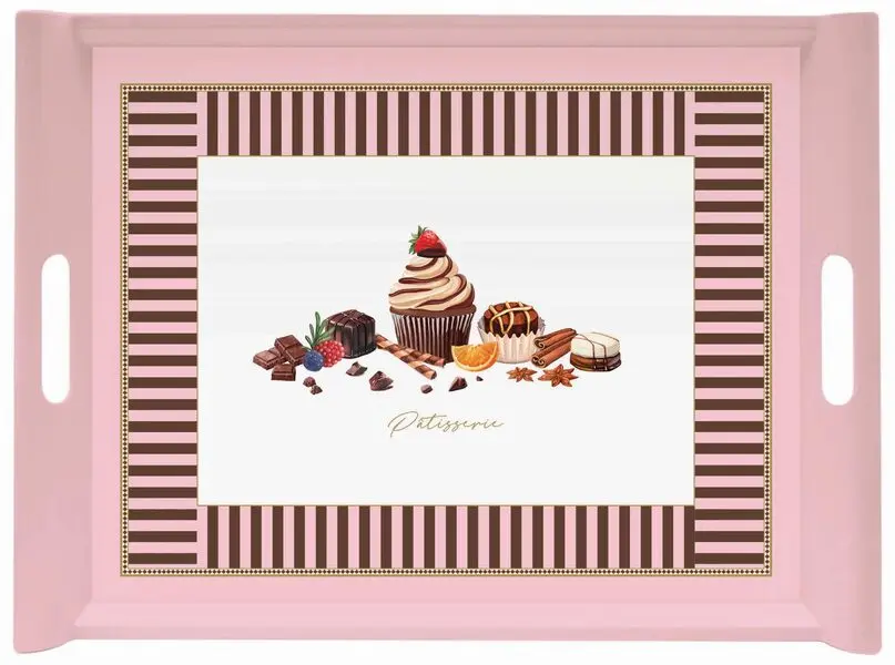 Tray W/Handles 52X37 Sweet Moments Image