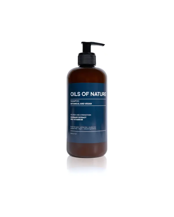 Botanical and vegan shampoo 500ml