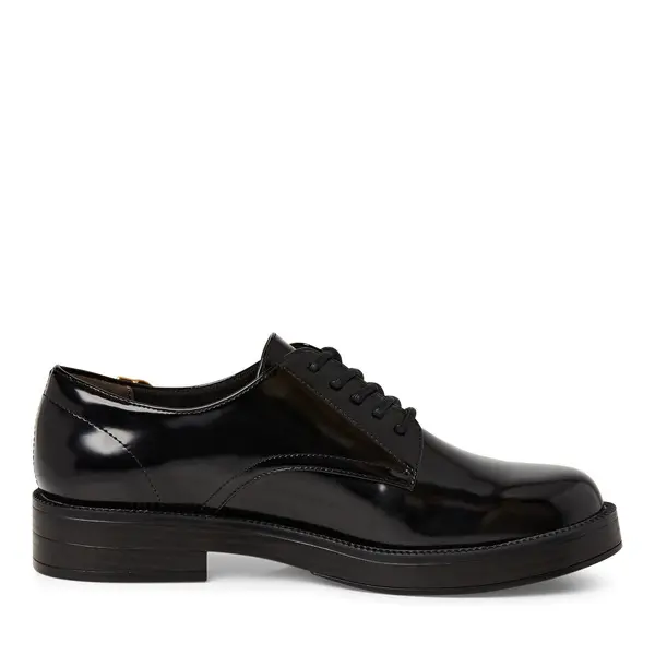 Patent Leather Lace Up Derby Image