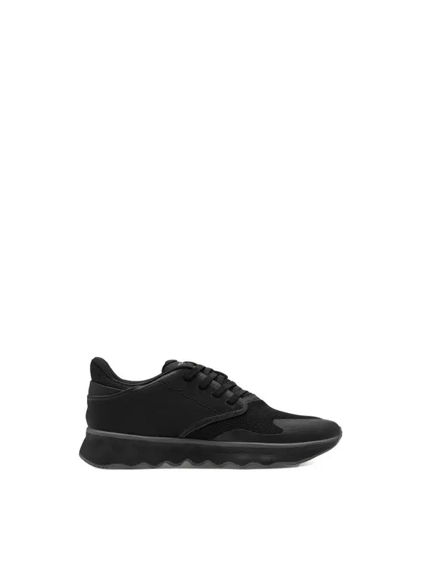 Monochrome  Lace-Up Trainer