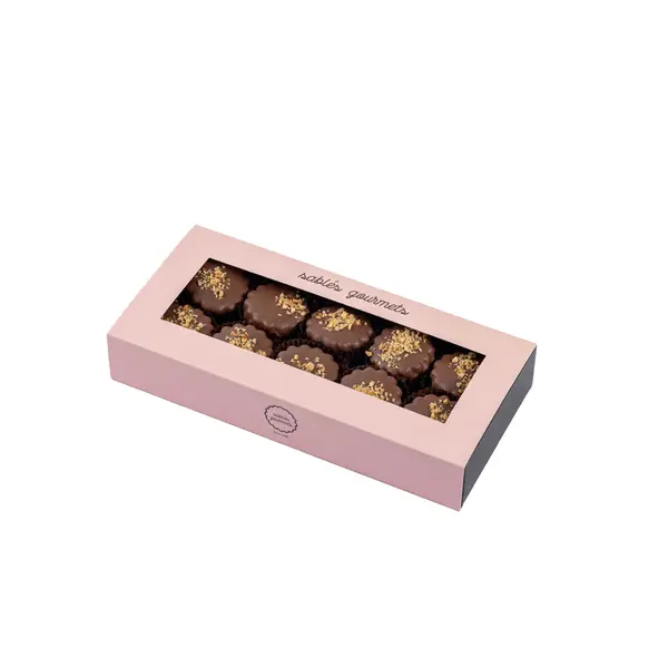 Hazelnut Chocolate Sablés Box Image