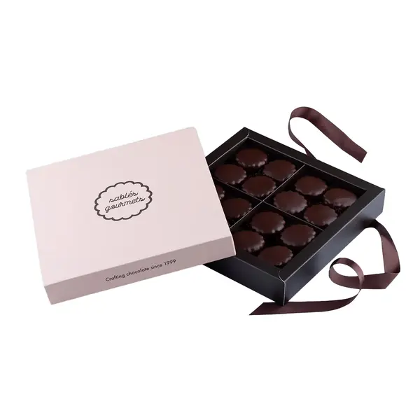 Dark Chocolate Sablés Box Image