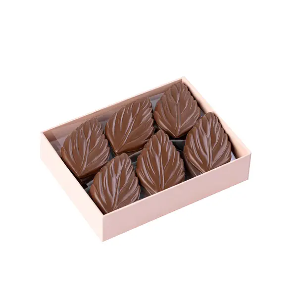 Milk Chocolate Autumn Leaves