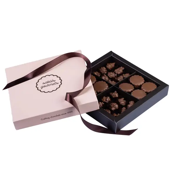 Milk Chocolate Sablés Rochers - Assortment Boxes