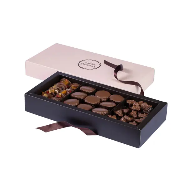 Milk Chocolate Sablés, Mendiants & Rochers - Assortment Boxes