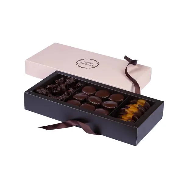 Dark Chocolate Sablés, Quartiers & Rochers - Assortment Boxes