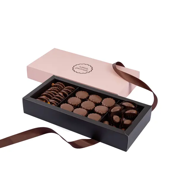 Milk Chocolate Sablés, Mendiants & Dates - Assortment Boxes